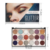 Miss Rose 18 Color Glitter 019 - YehChez.pk